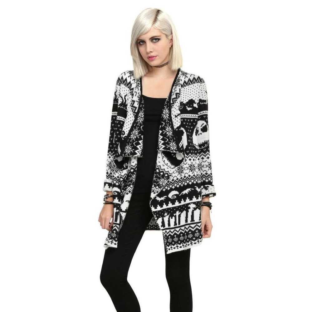 The Nightmare Before Christmas Fair Isle Cardigan
